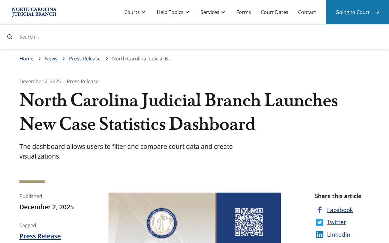 Alamance County docket search case statistics source
