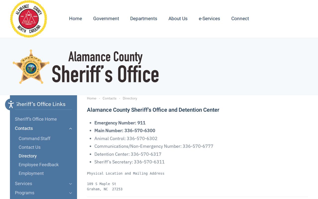 Graham court docket Alamance court contact directory source